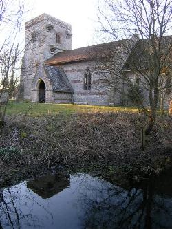 North Newnton Church, visited in "Churches and Dogs" on ChurchCrawler Blog